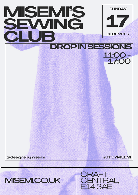 Misemi’s Sewing Club Nov + Dec