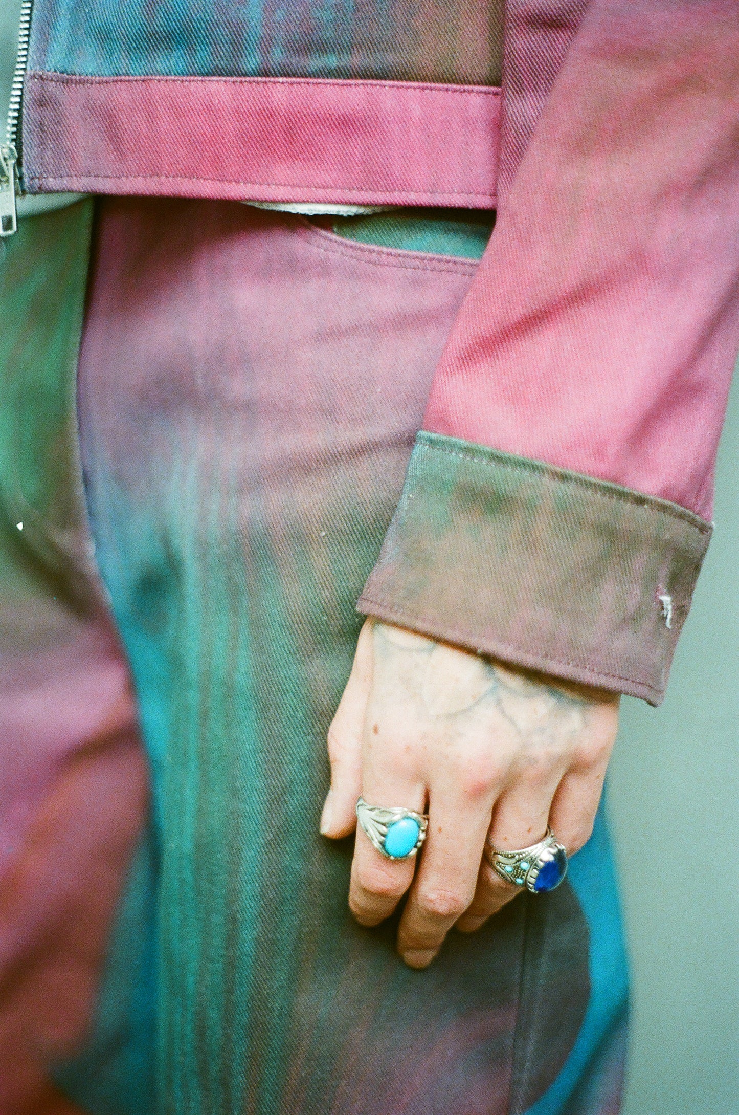 Baggy Canvas Trouser