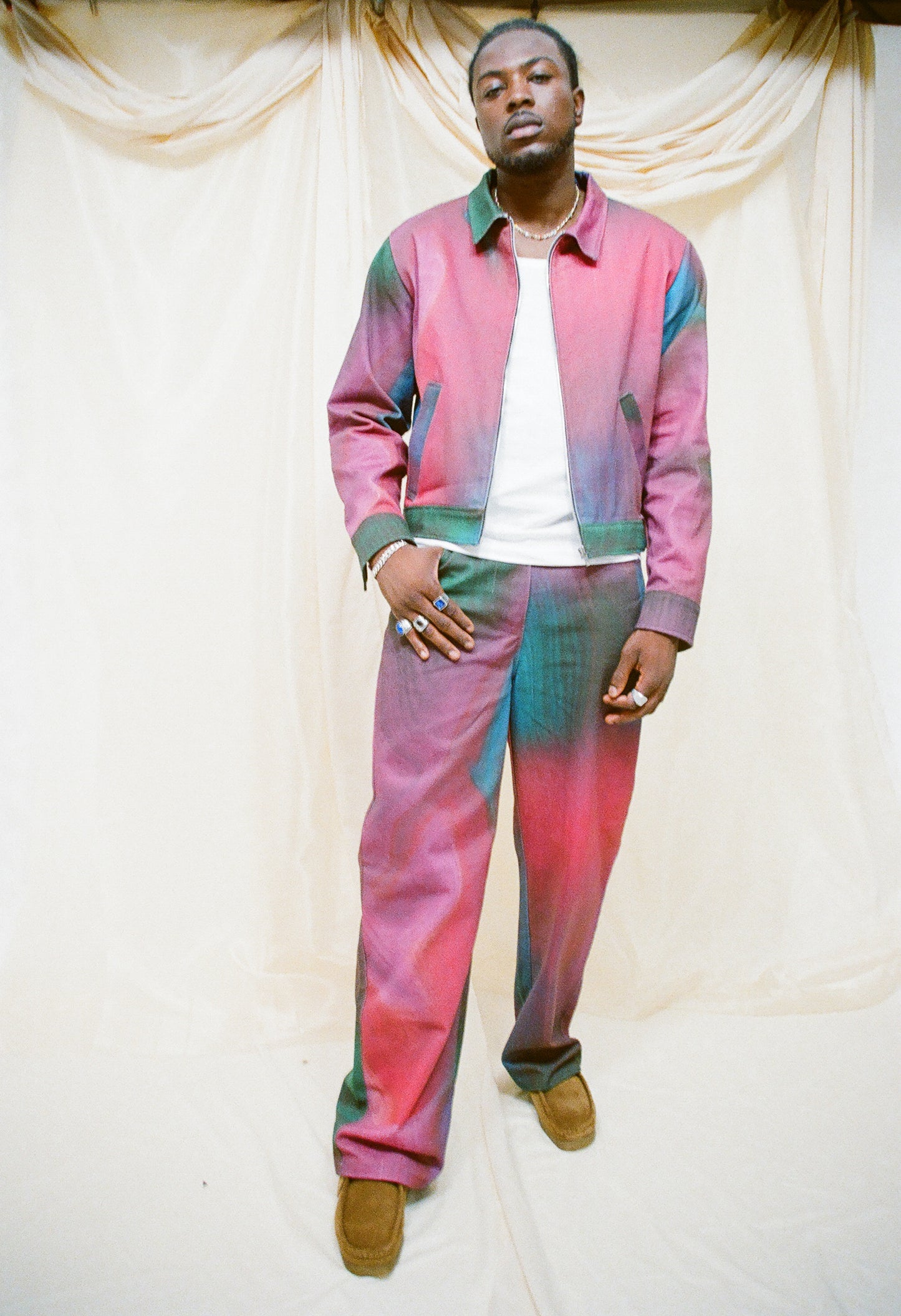 Baggy Canvas Trouser