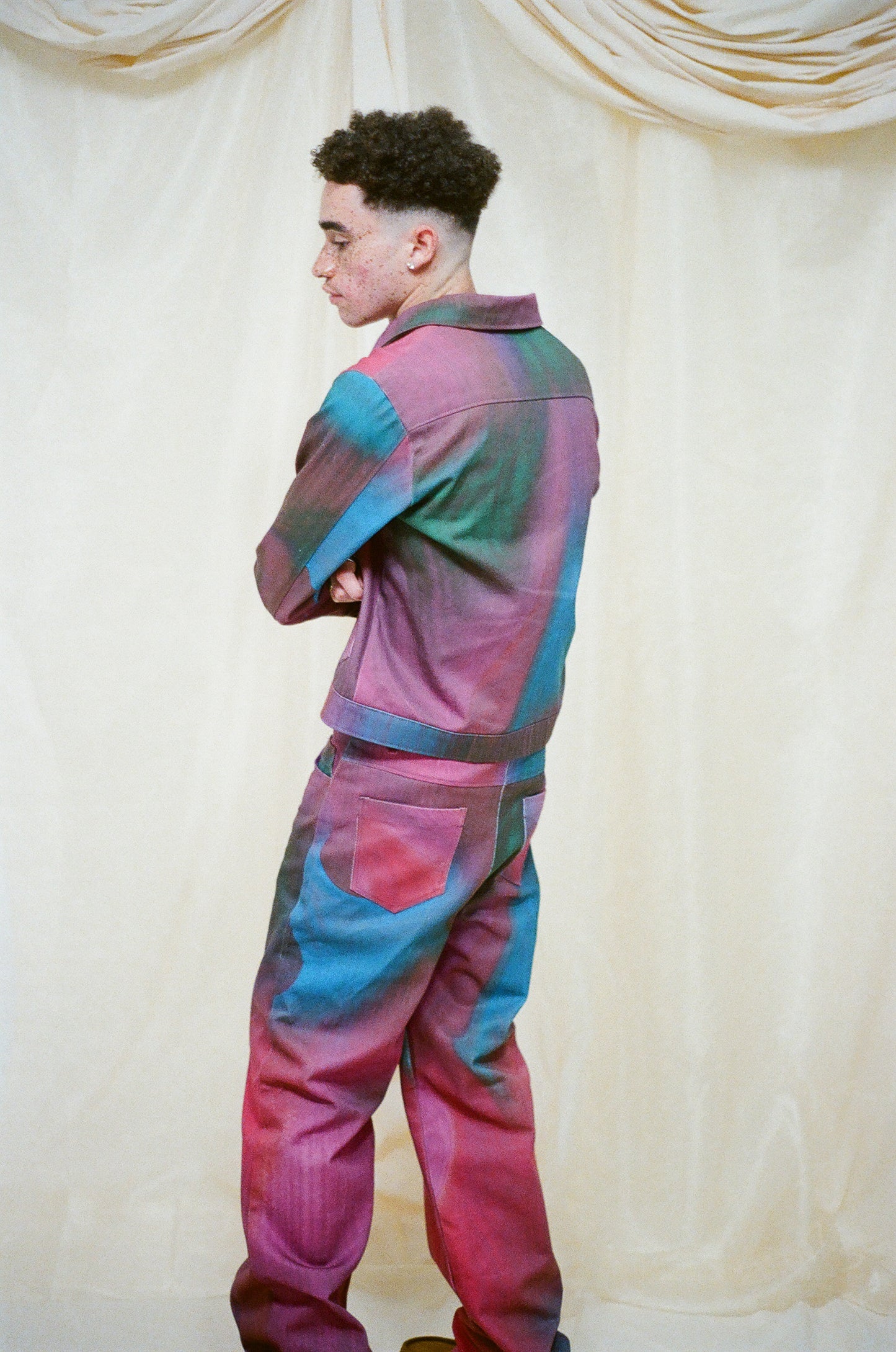 Baggy Canvas Trouser