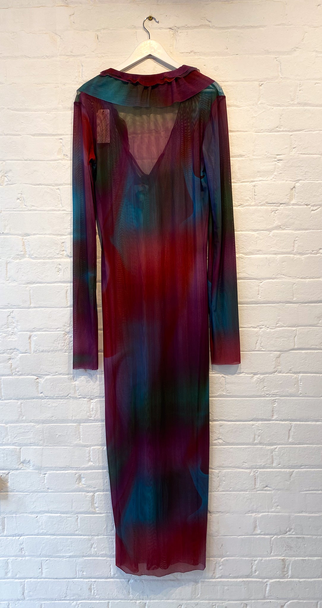Ruffle Tie Up Dress