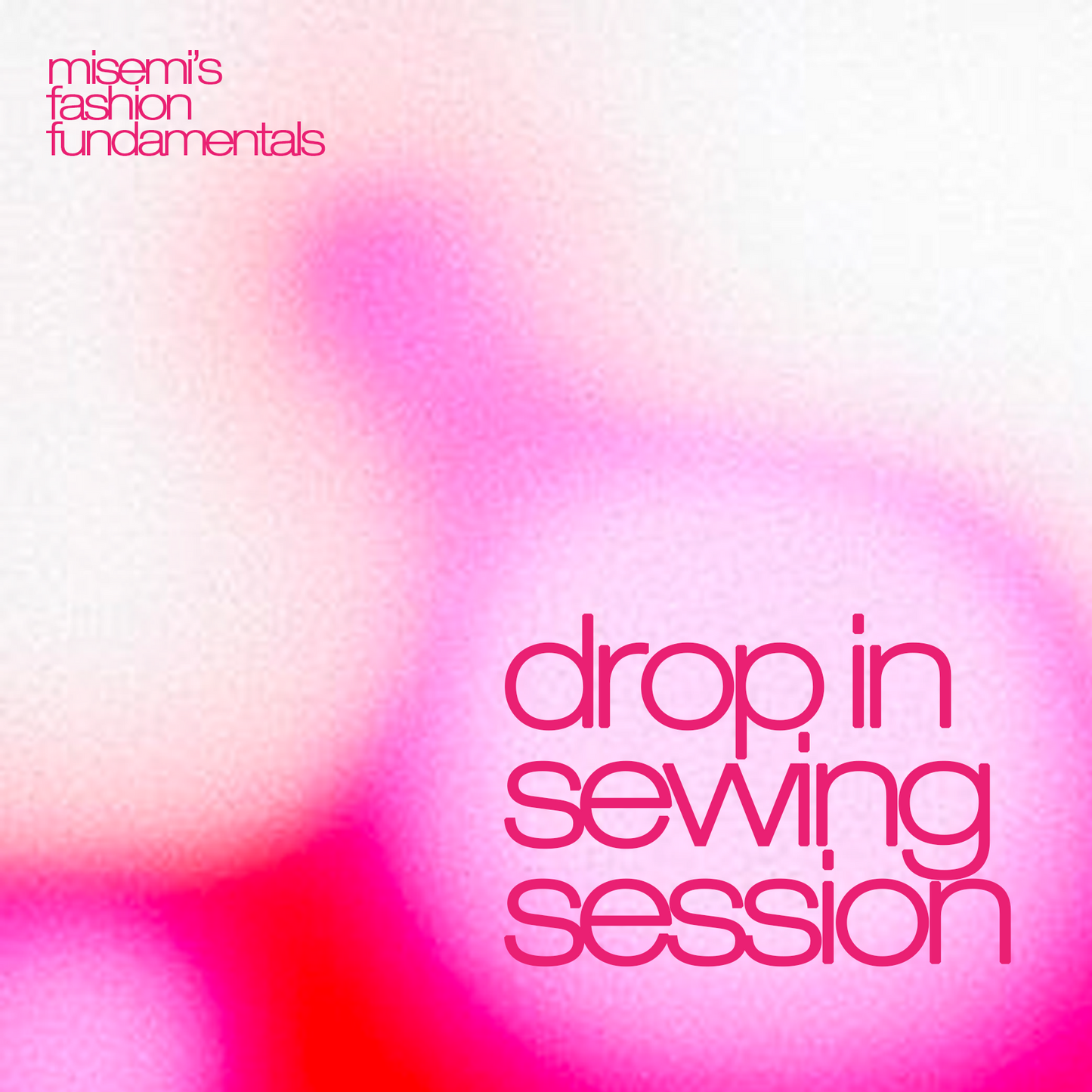 Drop in Sewing Session