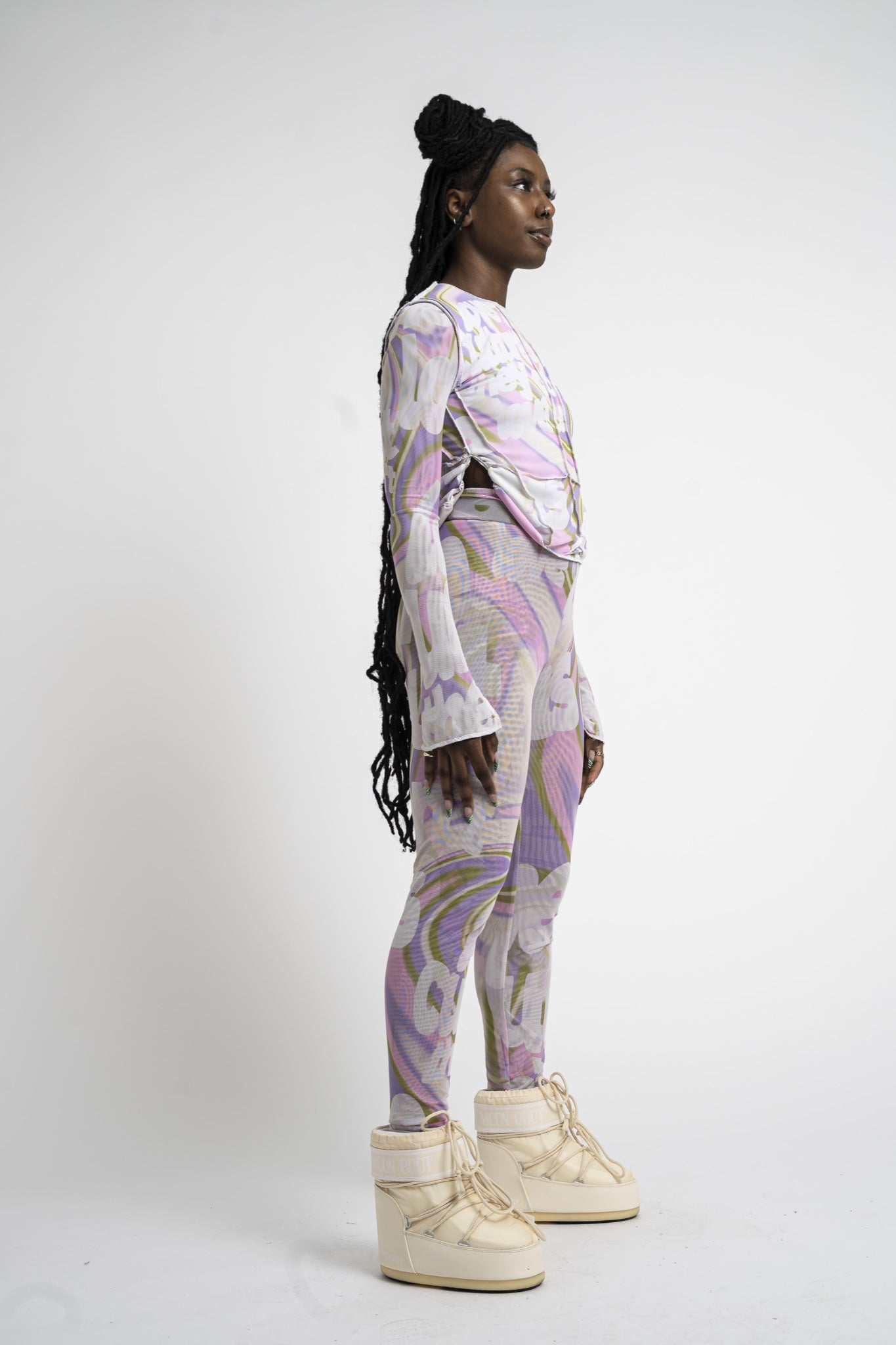 Double Layered Mesh Trousers