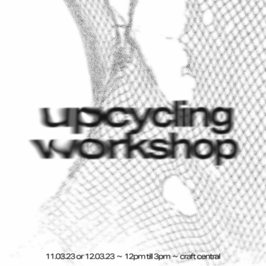 Upcycling Workshop - Tote Bag + Drawstring Bag